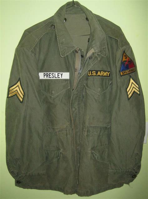 elvis presley army jacket replica|elvis presley breaking news.